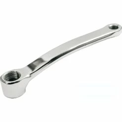 RMS Manivelle Gauche 170mm Acier Noir De Type Mega