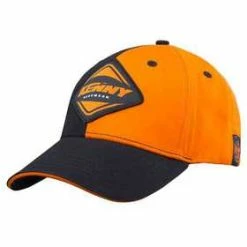 Casquette Racing Orange / Noir Kenny