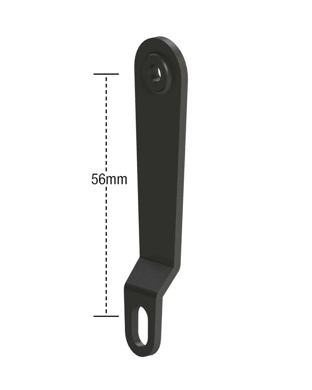 Chainguard Part Trek Bracket 56mm Eye-to-eye Noir 1 Chainguard Part Trek Bracket 56mm Eye-to-eye Noir