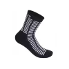 Chaussettes Dotout Row Noir Blanc