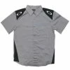 Chemise Pit Track Woven Gris Oakley
