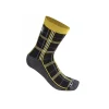 Chaussettes Dotout Checked Socks Jaune