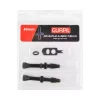 Jeu De Valves Presta Gurpil Aluminium Tubeless 40 Mm Noirs