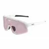 Lunettes KOO Demos Blanc Avec Verres Zeiss Rose