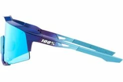 Lunettes De Soleil Speedcraft Bleu 100% 5 Lunettes De Soleil Speedcraft Bleu 100% -Velo Grand Magasin lunettes de soleil 100 speedcraft bleu cote