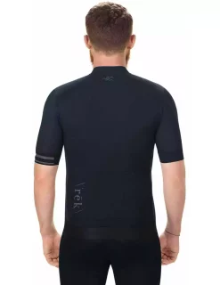Maillot Ryke Manches Courtes Noir -Velo Grand Magasin maillot ryke manches courtes noir 2
