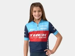 Maillot Santini Trek Factory Racing Xc Réplica Youth Xl Azul/azul