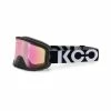 Masque KOO Edge Noir Avec Ecran Zeiss Pink Mirror
