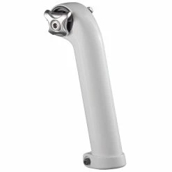 Mât De Selle Trek Setback 20 Mm 175 Mm Blanc Carbone 2 Rainures