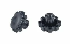 Par De Tapas De Ajuste Roscadas Para Ruedines Bontrager-electra Negro