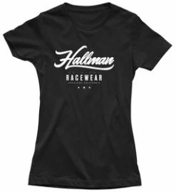 Tee Shirt Femme Hallman Original Noir Thor Hallman