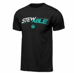Tee Shirt Stewable Noir Seven