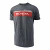 Tee Shirt Honda Team Wing Block Gris Troy Lee Designs